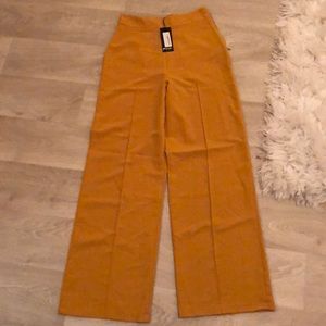Mustard loose pants